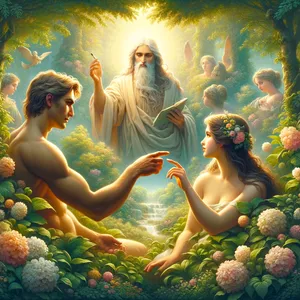 27. И Бог сътвори човека по образ Свой, по образ Божий го сътвори; мъж и жена ги сътвори.