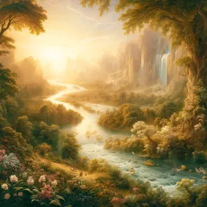 14. Името на третата река е Тигър; тя е тази, която тече на изток от Асирия. А четвъртата река е Ефрат.