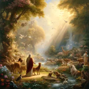 18. И Господ Бог каза: Не е добре човекът да бъде сам; ще му създам подходящ помощник.