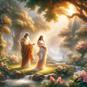 22. И от реброто, което Господ Бог взе от човека, направи жена и я доведе при човека.