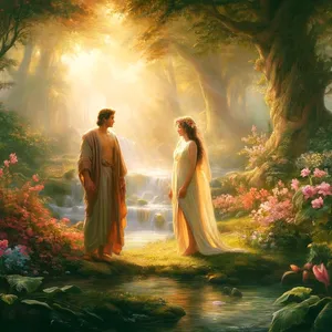 23. И човекът каза: Това е вече кост от костите ми и плът от плътта ми; тя ще се нарича жена, защото от мъжа бе взета.