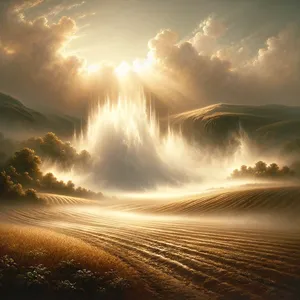 6. А пара се издигаше от земята и напояваше цялото лице на земята.