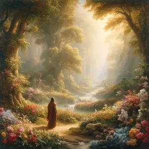 8. И Господ Бог насади градина на изток, в Едем; и там сложи човека, когото беше създал.