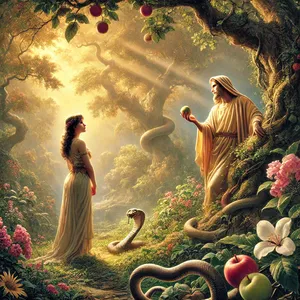 3. но плодовете от дървото, което е сред градината, Бог каза: Да не ядете от него, нито да се допирате до него, за да не умрете.