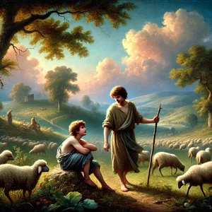 2. Роди още брата му Авел. И Авел стана овчар, а Каин земеделец.