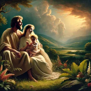 25. И Адам пак позна жена си; и тя роди син, когото нарече Сит, защото каза: Бог ми определи друг потомък вместо Авел, когото уби Каин.