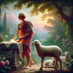 4. Авел също принесе от първородните на стадото си и от тлъстината им. И Господ погледна благосклонно на Авел и на приноса му,