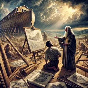 15. И ето как да го направиш: дължината на ковчега да бъде триста лакти, широчината му – петдесет лакти, а височината му – тридесет лакти.