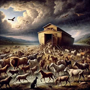 14. те и всяко диво животно според вида му, всяко добитъчно животно според вида му, всички пълзящи същества, които пълзят по земята, според вида им, и всяка летяща птица според вида й.