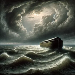 24. И водите владееха над земята сто и петдесет дни.