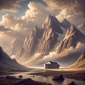 4. И в седмия месец, на седемнадесетия ден от месеца, ковчегът се спря на Араратските планини.