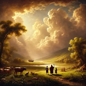 1. И Бог благослови Ной и синовете му, и им каза: Плодете се, и множете се, и напълнете земята.