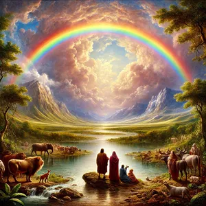 11. Аз поставям завета Си с вас: никога вече няма да бъде изтребено всяко създание от водите на потопа; нито ще има вече потоп, който да разори земята.