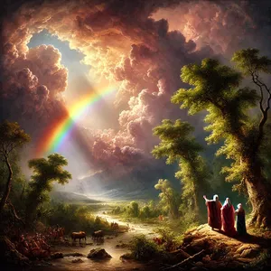 14. И когато докарам облак на земята, дъгата ще се яви в облака;