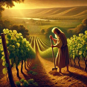 20. Ной почна да бъде земеделец и насади лозе.